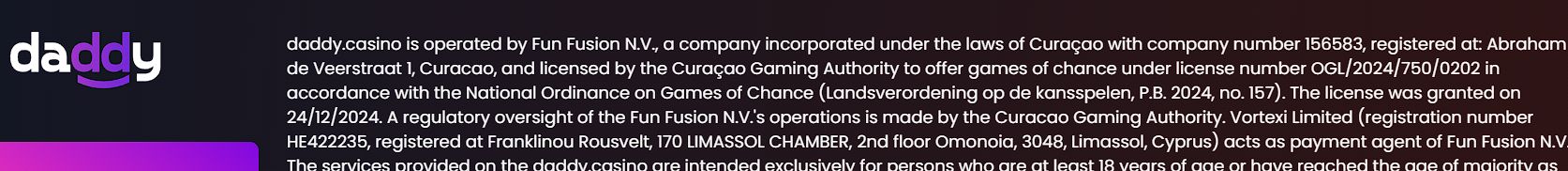 Депозиты UZS в Daddy