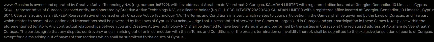 R7 Casino Узбекистан